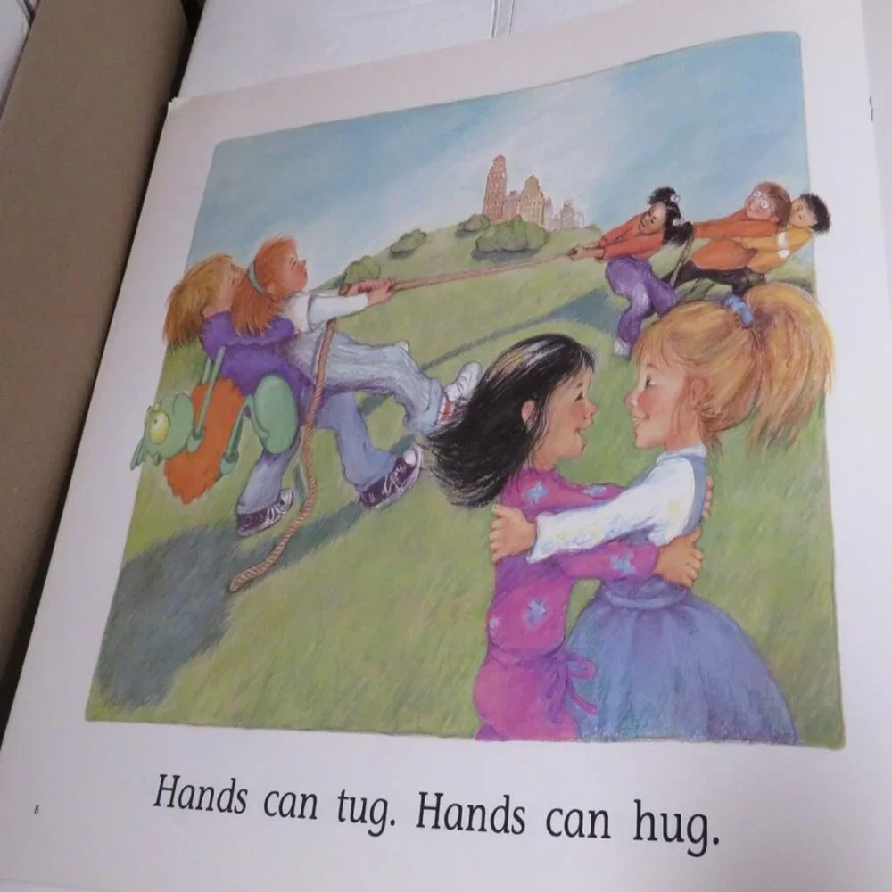 Marcia Vaughan hands big